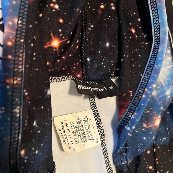 Blackmilk Blue Galaxy Snuggle Suit XS - Sample - Picture 3 of 3